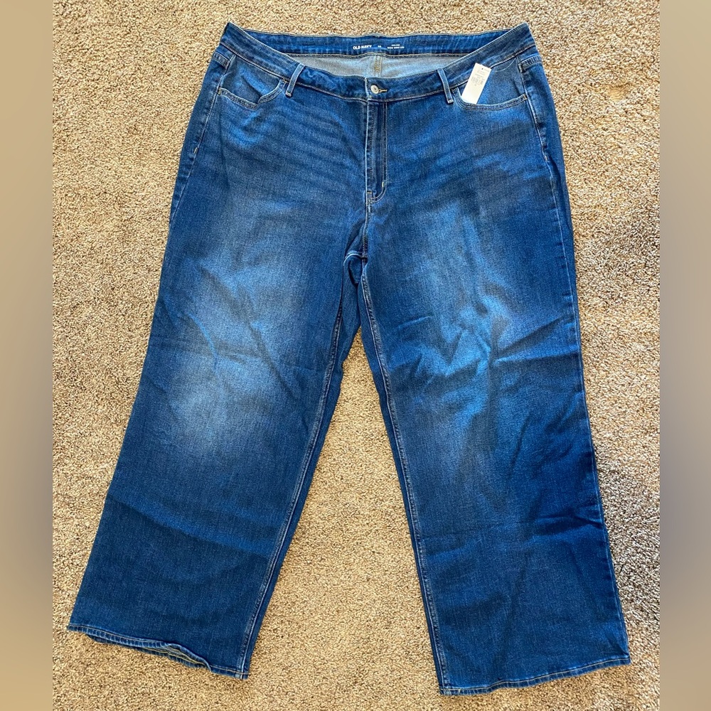 NWT size 22 High Rise Wide Leg Old Navy jeans